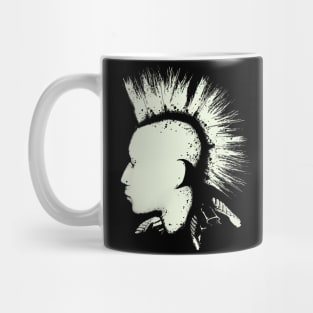 Punk Rocker With Mohawk Mug